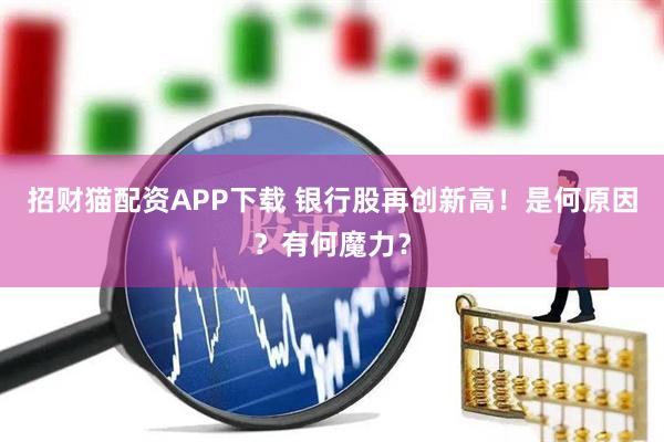 招财猫配资APP下载 银行股再创新高！是何原因？有何魔力？